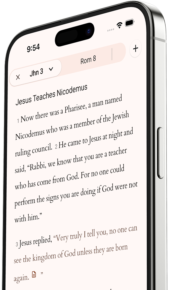 Screenshot of BibleOne app